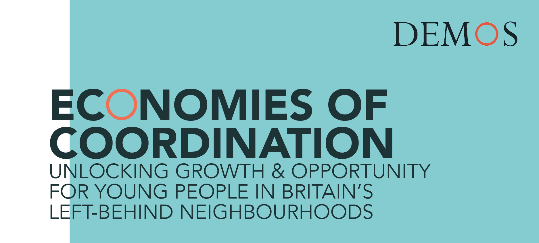 Graphic with title of report